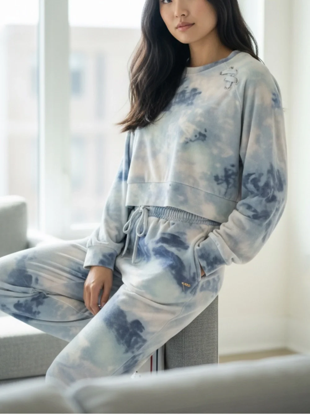 JUSTICE Collection X by Justice cozy velour 2 pcs outfit set